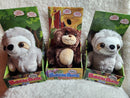 3 Interactive Babble Budz Plush Bear and Koala Friends - New Condition