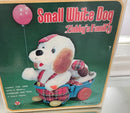 Retro Bobby's Family Battery-Powered Plaid Dog Balloon Puppy Cart with Box