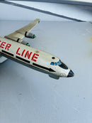 Vintage Marx Flying Tiger Lines Battery Operated Airplane Toy As-Is Parts Only
