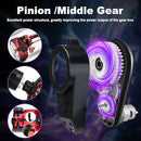 Set of 2 High-Speed 24V RS555 40000RPM Electric Motor Gearboxes for Ride-On Vehicles