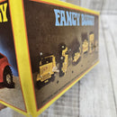 Retro Yellow Battery-Powered Fancy Buggy Kit with Unused Stickers