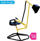 Outdoor Excavator Ride-On Toy with Enhanced Stability Base for Kids