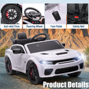 Dodge Charger SRT Hellcat Ride-On Electric Car for Kids, 3.1mph Speed