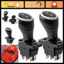 Set of 2 Joystick Replacement Parts for 6V/12V Kids Bumper Cars with 360° Rotation Switches