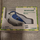 Interactive Blue Bird Motion Sensor Toy with Sound for Ages 3+