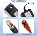 12V Charger for Ride-On Car Toys, Fits BMX X6 and Kid TRAX GMC