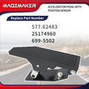 Magimaker Accelerator Pedal Featuring Position Sensor 6995502 577.62483 25174960