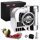12V 150db Super Loud Motorcycle Air Horn Kit with Air Compressor