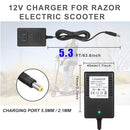 12V Battery Charger for Kidzone Bumper Cars and Ride-On Vehicles