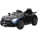 12V Licensed Mercedes-Benz AMG GTR Ride-On Car for Kids with Remote Control, Black