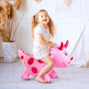 Dinosaur Inflatable Ride-on Hopper for Kids 18 Months and Up