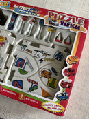 Rare Vintage Ladybug 16-Piece Children's Puzzle Vehicle Set in Sealed Box