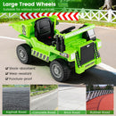 Children's Ride-On Dump Truck with Bluetooth Music, LED Lights, and Smooth Start