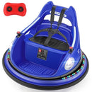 Electric Blue Bumper Car for Kids - 12V with Remote - Max Speed 1.9MPH