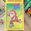 Jolly Skating Santa Battery-Powered Christmas Toy 1987