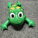 Froggy The Frog: Vibrant Green Bath Buddy Also Scoots On Floor Pool Toy Works!