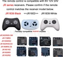 JR1839 Remote Control Car 2.4G Bluetooth Parental Accessory Parts
