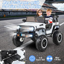 24V Electric Jeep Truck for Kids - Switchable 2WD/4WD 2-Seater Ride-On Vehicle