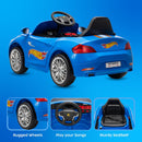 Hot Wheels 6V Battery-Powered Ride-On Car for Kids with Functional Headlights