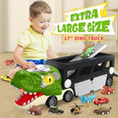 Dinosaur-Themed Truck Toy for Boys Ages 3 to 8