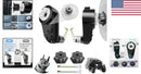 Set of 2 High-Performance 24V RS555 Gear Motors with Gearbox for Power Wheels