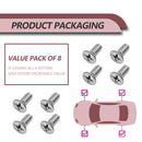 Pleoos Premium Stainless Steel Brake Disc Rotor Fasteners
