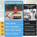 2.4G Wireless Remote-Controlled Electric Car for Kids, 12V White Controller