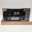 Maxx Action Police Vehicle with Lights, Sounds, and Friction Motor Rubber Tires