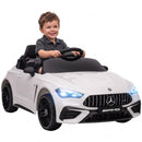 Mercedes AMG CLE 53 Kids Electric Ride-On Car with Remote Control, White