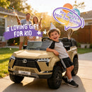 Lexus GX550 24V Kids Electric Ride-On Car with 2 Seats, Parental Control, LED Lights, and Bluetooth