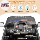 Bluetooth-Enabled Police Car Ride-On for Toddlers