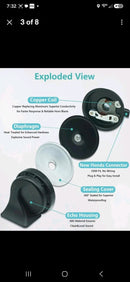 Honda Civic/CR-V Compatible Car Horn with 1 to 2 Connector Adapter Post-2017