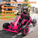 24V Electric Drift Go Kart for Kids with Dual 300W Motors
