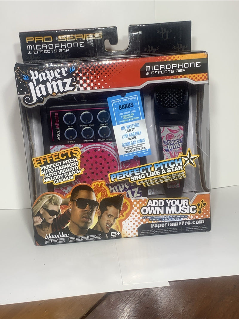 Paper Jamz Pro Series Microphone with Effects and Amp Perfect Pitch Toy