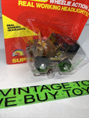 LJN ROUGH RIDERS Golden Eagle 4x4 Jeep Truck in Bronze Brown - Vintage Unpunched