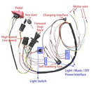 6V, 12V, 24V Electric Conversion Wire Harness Kit for Children's Ride-On Toys