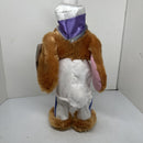 GEMMY Plush Animated Bunny Playing Trumpet - "When the Saints Go Marching In"