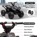 12V Electric 4-Wheel ATV for Kids with Remote Control and LED Music
