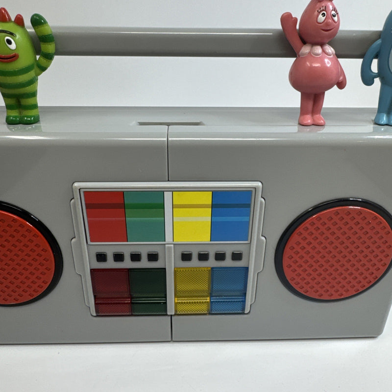 Gabba Gabba Musical Boom Box Theatre with 4 Songs, Working, 2008