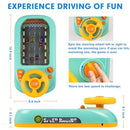 Interactive Driving Wheel Toy for Kids Aged 4-6: Racing Car Experience