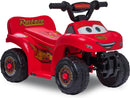 Disney Cars Quad Ride-On Toy for Toddlers Ages 1.5-3, 6 Volt Battery Powered