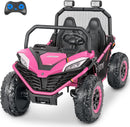 24V Electric Ride-On Car for Children, 2-Person XL 20" Seat Toy with 10AH 4WD Battery
