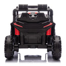 24V 400W Kids Electric UTV with Remote Control, 4-Wheel Suspension, Bluetooth, and MP3 LED Features