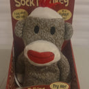 Interactive Sock Monkey Plush Toy with Talking Feature "I Repeat What You Say"