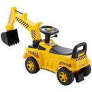 Toddler Excavator Ride-On Push Car for Ages 19 to 36 Months