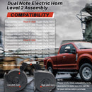 Horn Replacement Kit with Bracket for Ford F-250 F-350 Super Duty