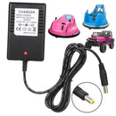 12V Battery Charger for Kidzone Bumper Cars and Ride-On Vehicles