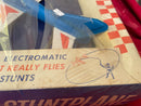 Remco 1965 Electronic Flying Stunt Plane Toy with Box - Untested Battery Operated