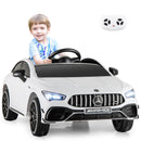 12V Children’s Electric Ride-On Car with Remote Control, Rocking Feature, Transport Wheels, Lights, and Music