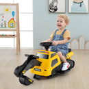 Multifunctional Excavator Ride-On Toy with Horn and Storytelling for Toddlers Aged 1.5 Years and Up